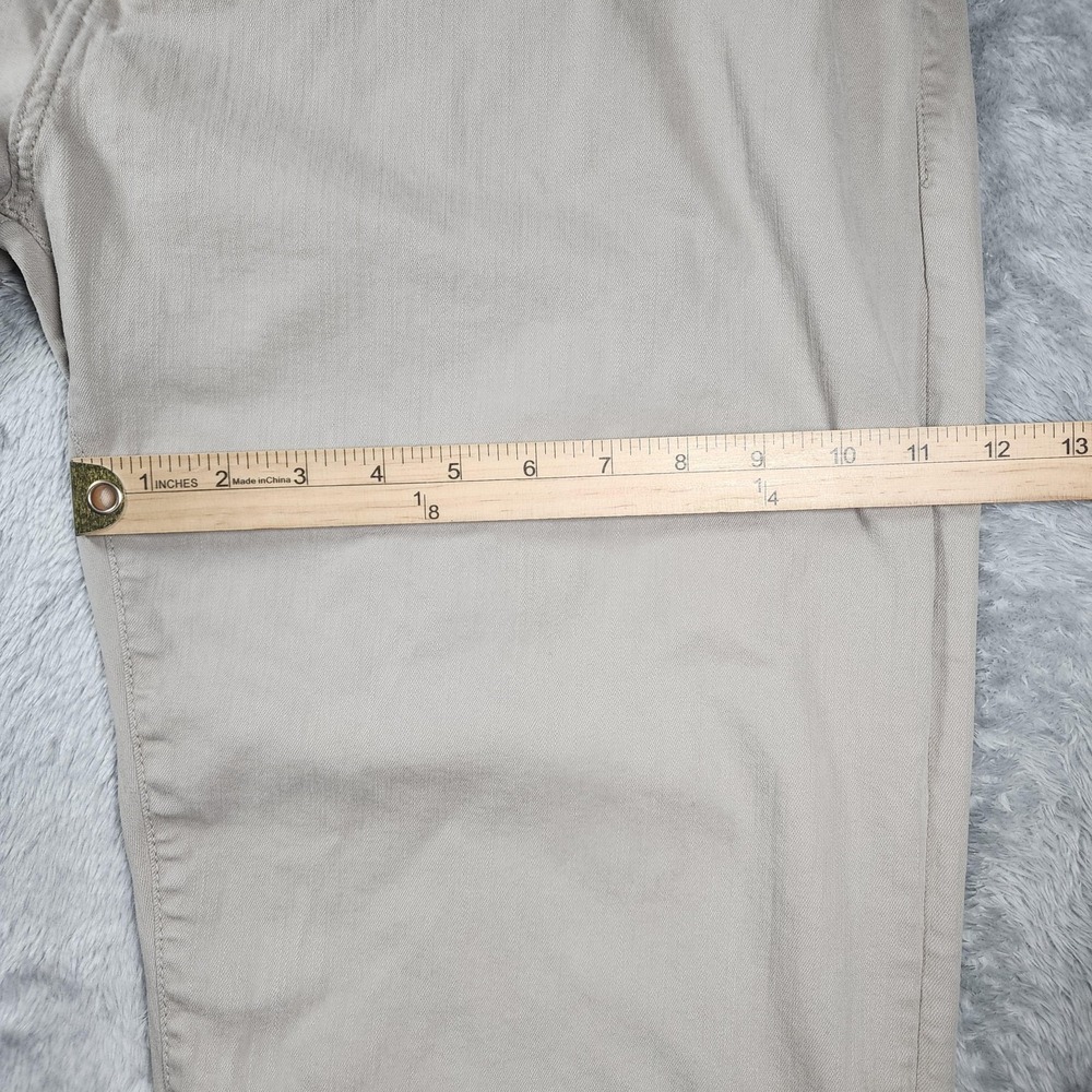 Mavi Pants Mens 36x28 Beige Chino Zach Straight Leg 5-Pocket Stretch Flat‎ Front - Picture 3 of 15